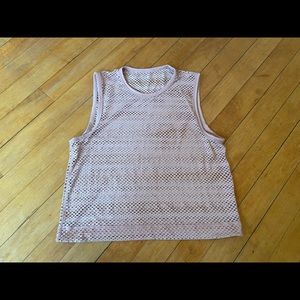 lululemon mesh tank top